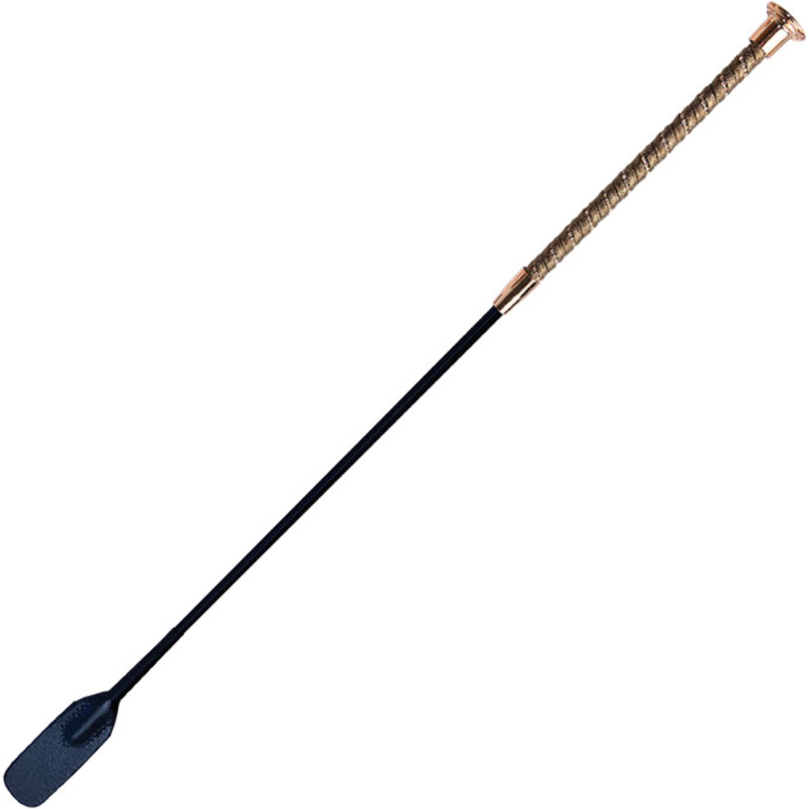 2024 Woof Wear Twisted Riding Whip WH0023-CAPP-60 - Cappuccino